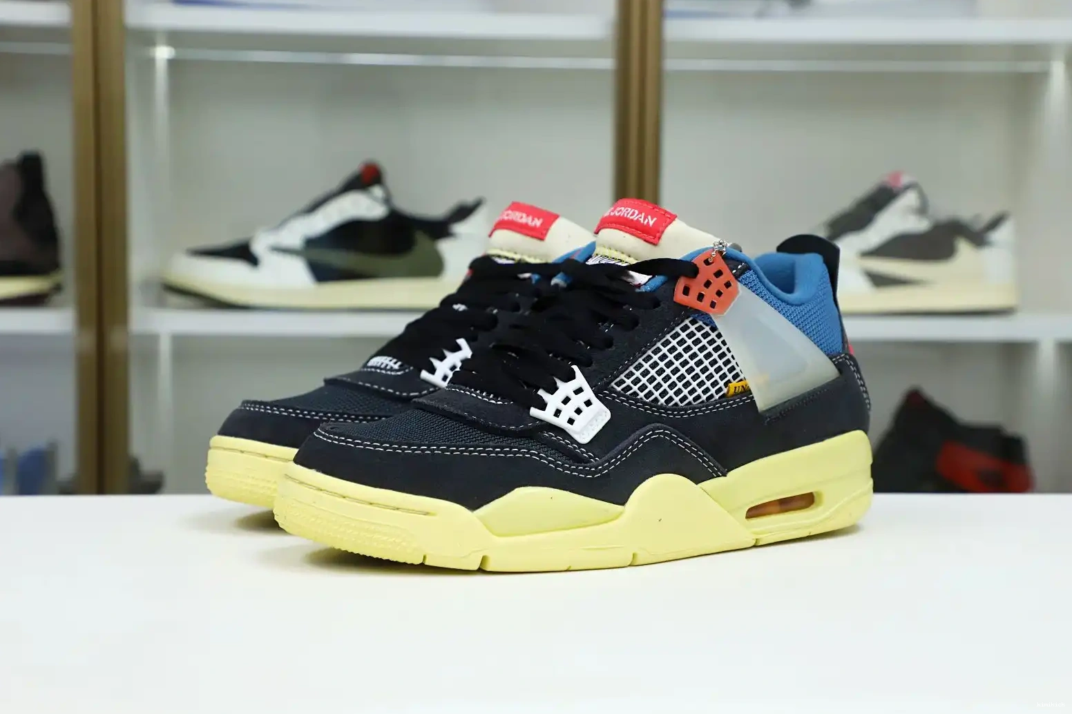 4 'OFF X NOIR' AIR JORDAN UNION RETRO LA Kimikick 0518